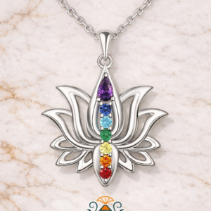 Lotus Chakra Pendant Necklace