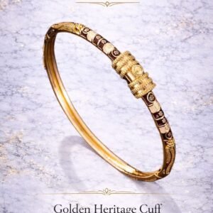 Golden Heritage Cuff  (Single Piece)