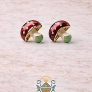Vrinda Mushroom Studs
