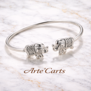 Twin Gaj Open Bangle