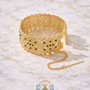 Zaria Noir Filigree Cuff
