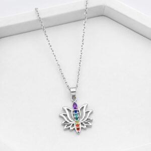 Chakra Lotus Necklace