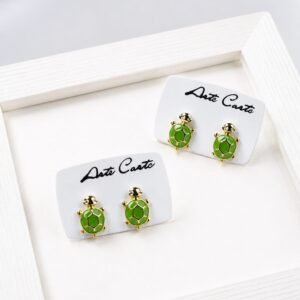 Green Turtle Studs